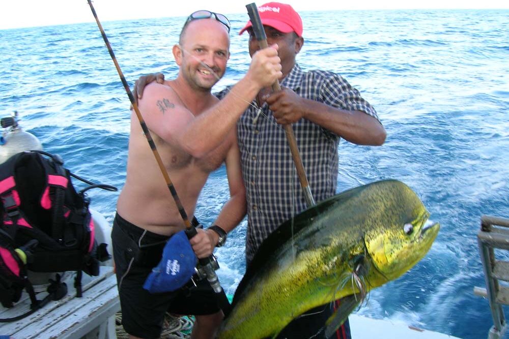 Fishing in Beqa Lagoon