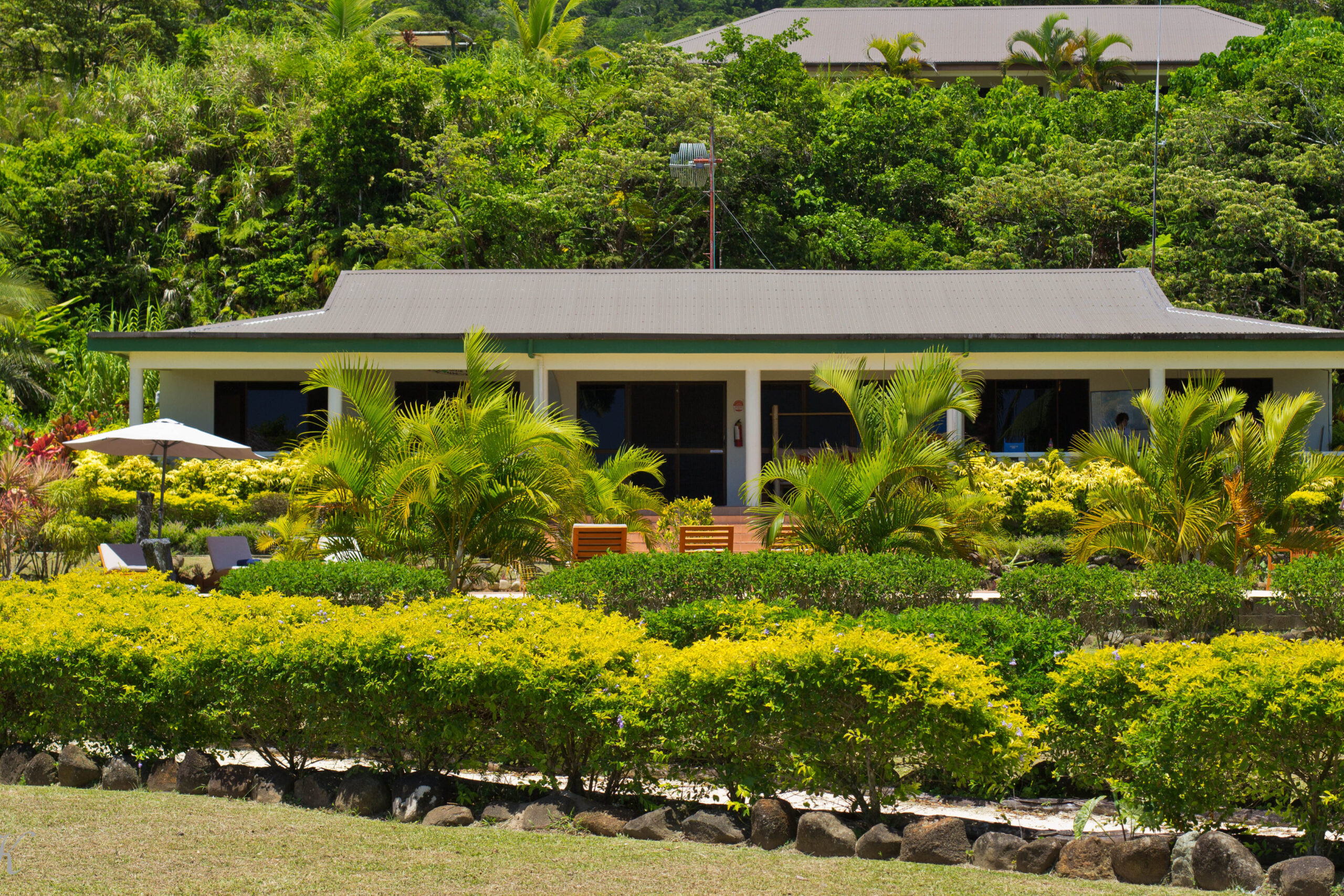 Garden at Waidroka Bay Resort
