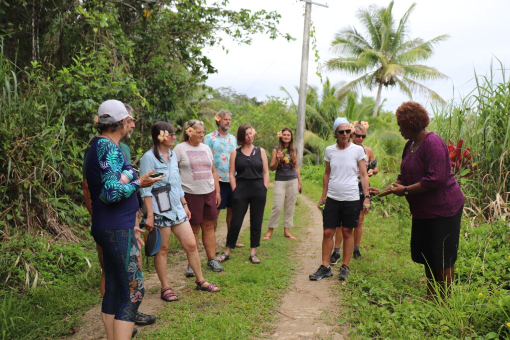 People learning to speak Fijian
