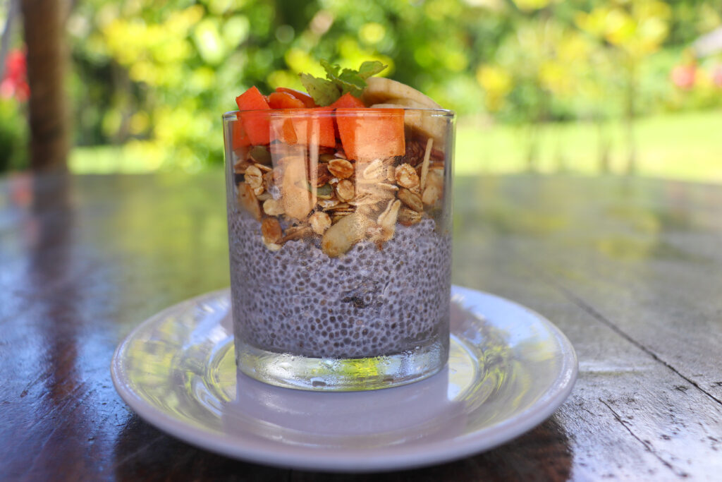 Healthy breakfast bowl