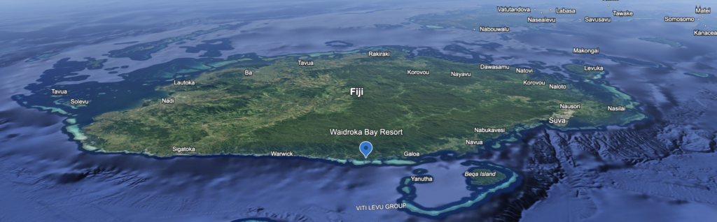 Map of Vitu Levu