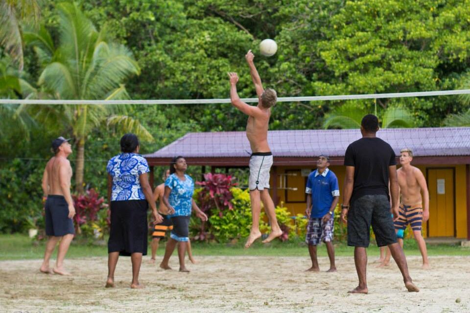 Volleyball at the resort