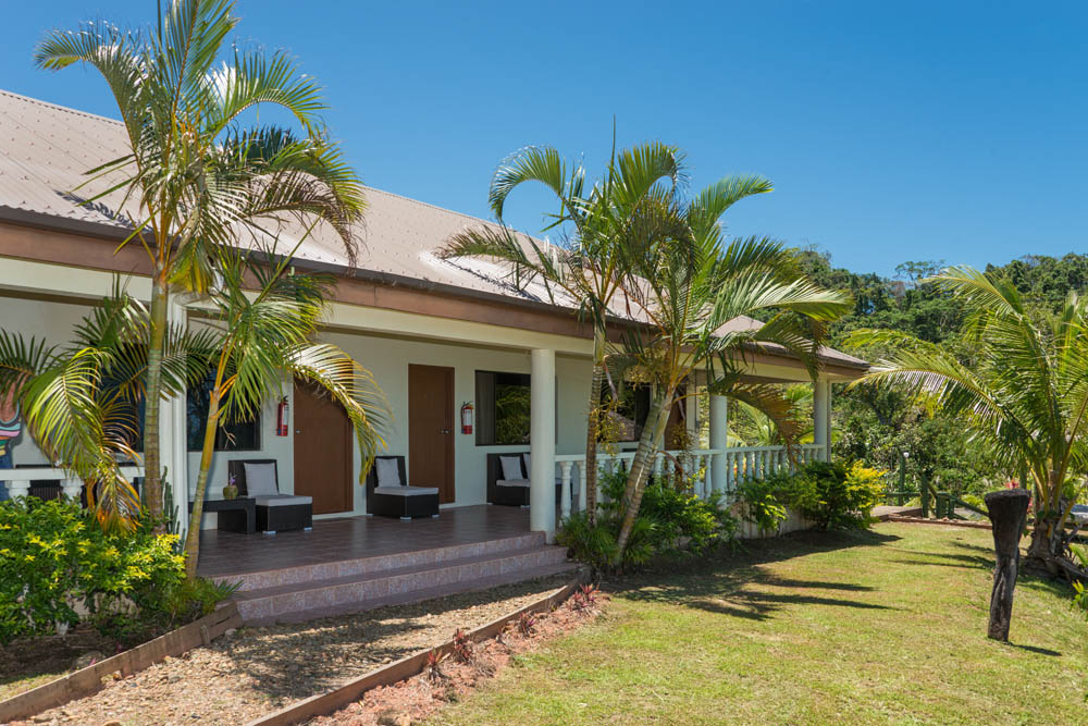 Panoramic ocean view bure exterior