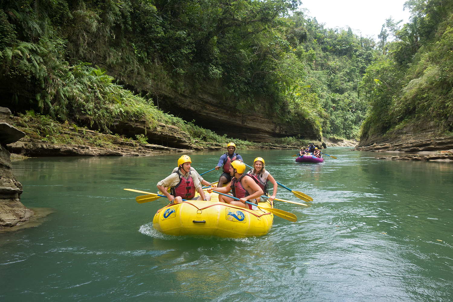 River rafting tour