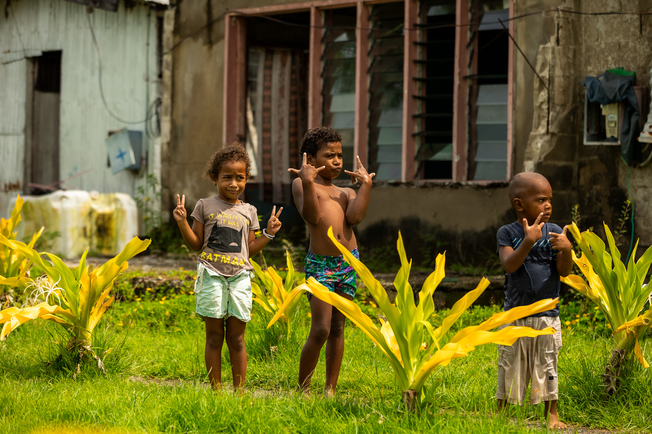 Village children